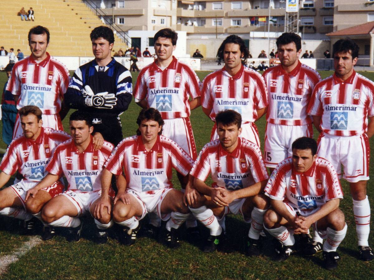 Cuando el Almería de Cayuela se iba de stage por toda la provincia