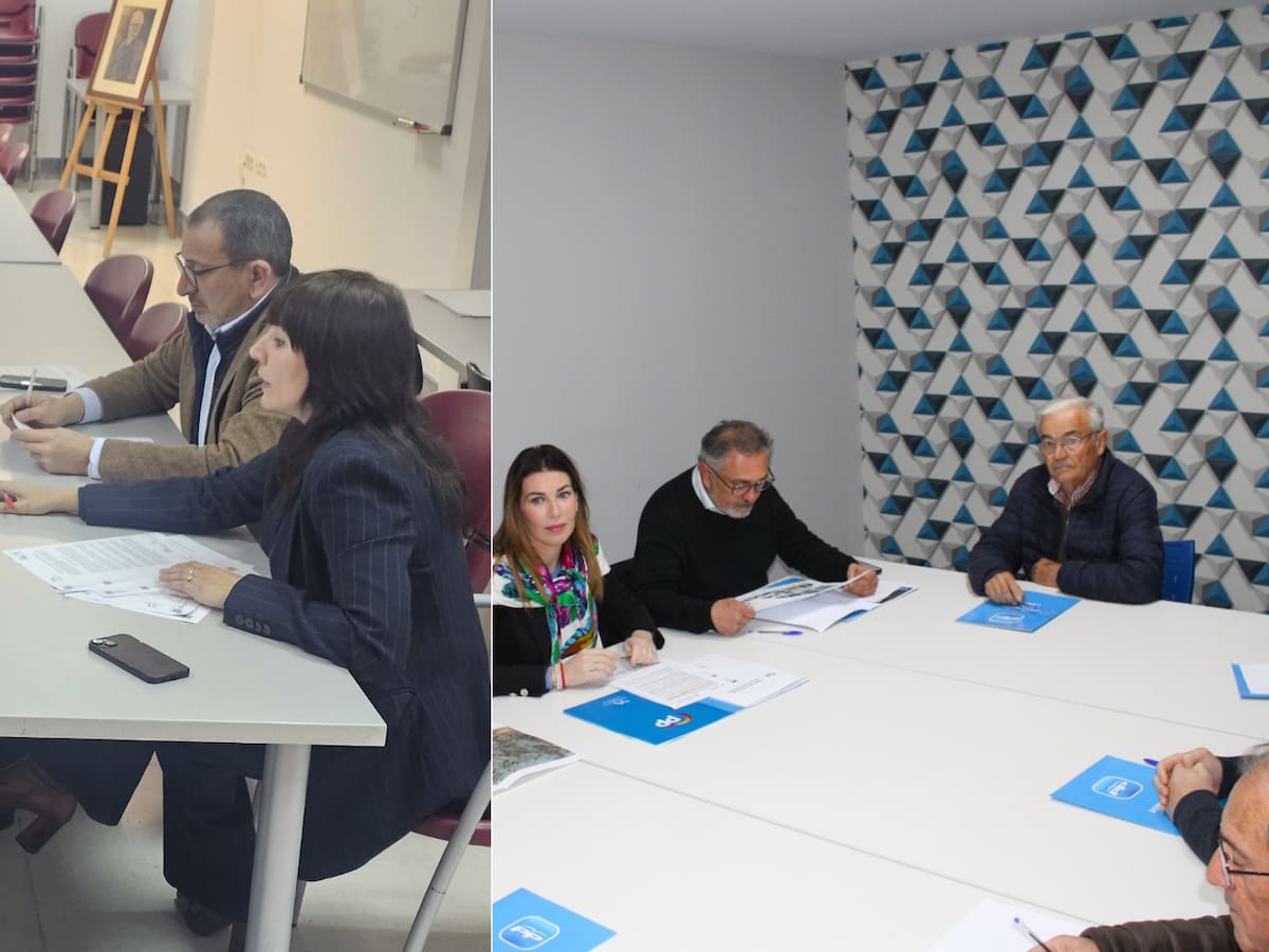PP y PSOE se reúnen por separado con los afectados de las zonas de Flujo Preferente de Lorca