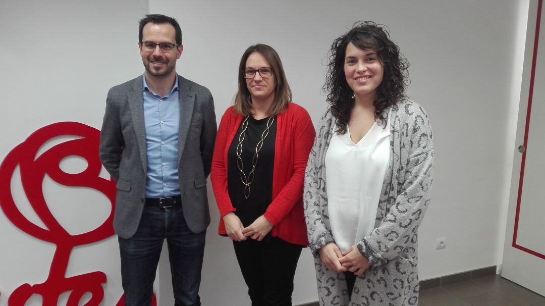 Héctor Pons, Susana Mora y Noemí Camps superaron las primarias del PSOE Menorca.