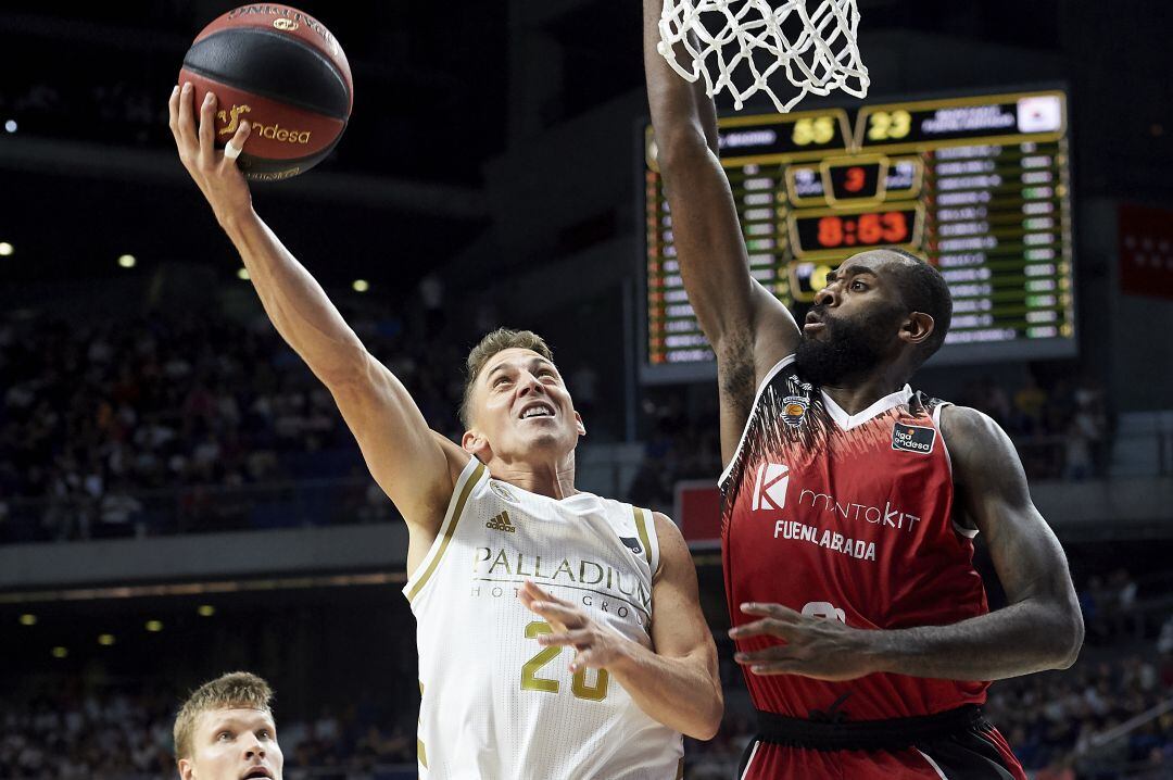 Carroll en el Madrid - Fuenlabrada