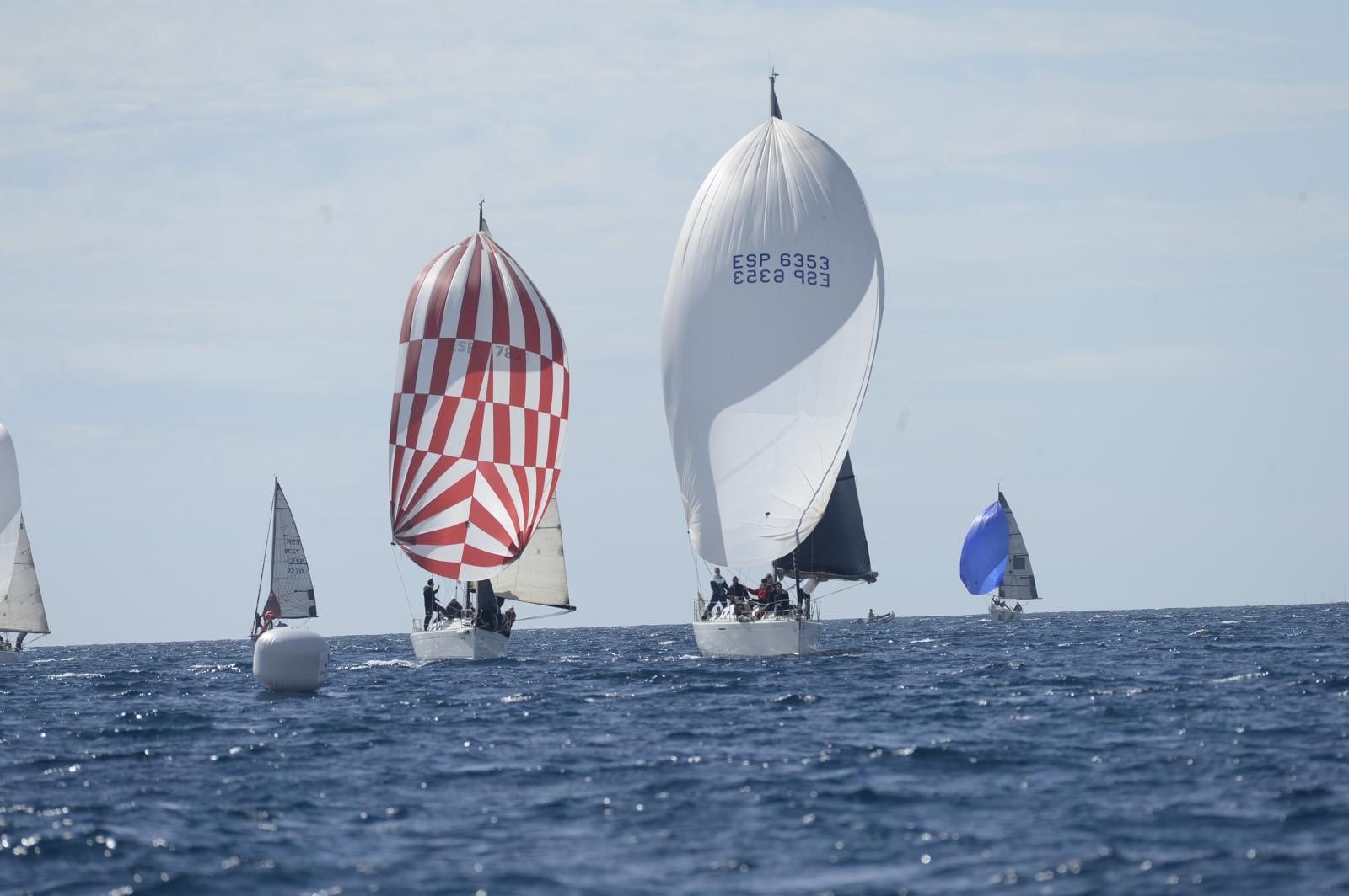 Barcos participantes en la tercera Liga de Cruceros Senda Azul Costa del Sol