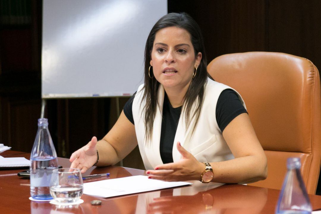 La consejera de Turismo del Gobierno de Canarias, Yaiza Castilla