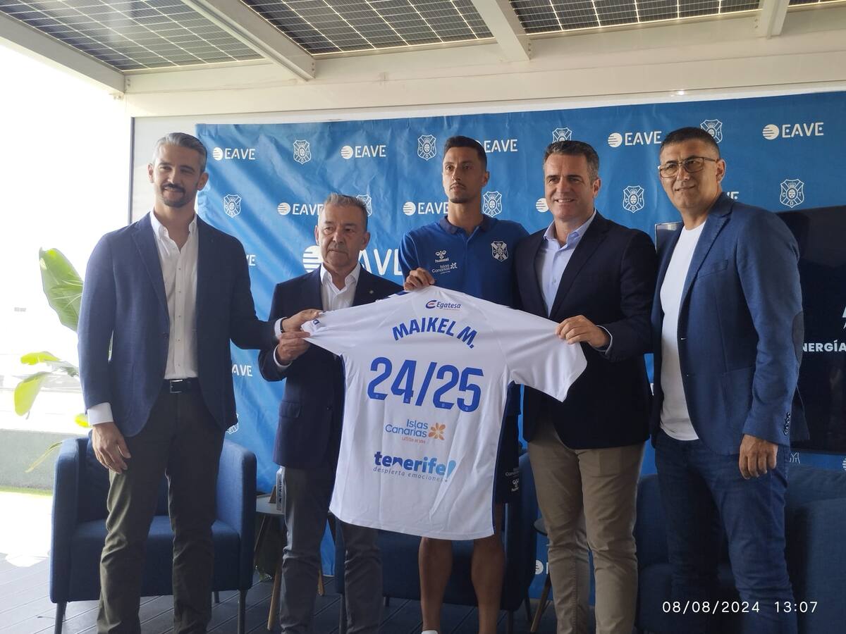 Maikel Mesa en su presentación: "Este día es muy importante y especial"