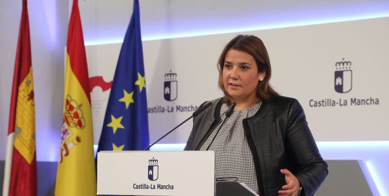 Agustina García, consejera de Fomento de Castilla-La Mancha