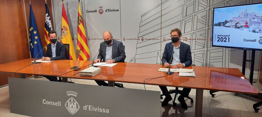 Imagen de la presentación de las cuentas de 2021