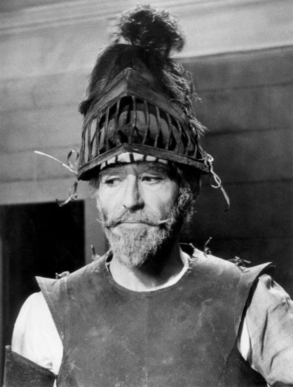 Escena de la película 'El Hombre de La Mancha' dirigida por Arthur Hiller e interpretada por Peter O'Toole en el papel de Don Quijote.