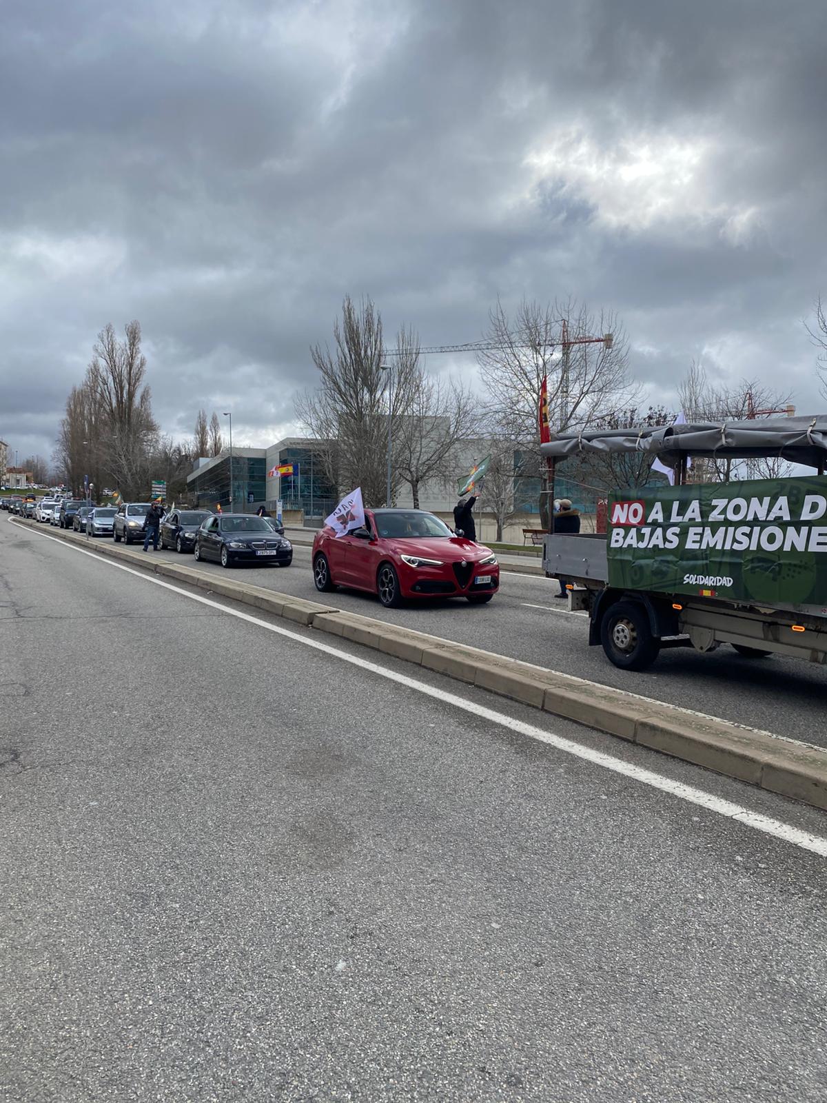 Caravana contra la Zona de Bajas Emisiones