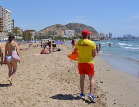 Servicio de Salvamento y Socorrismo en la playa del Postiguet