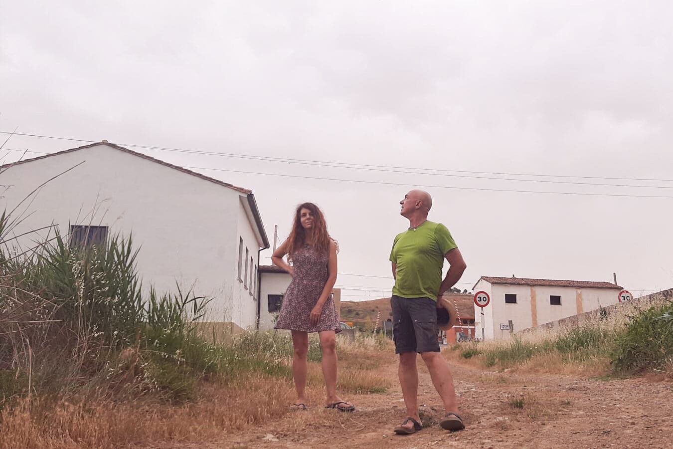 Bettina Geisselmann y Julián Valle en Monzón de Campos