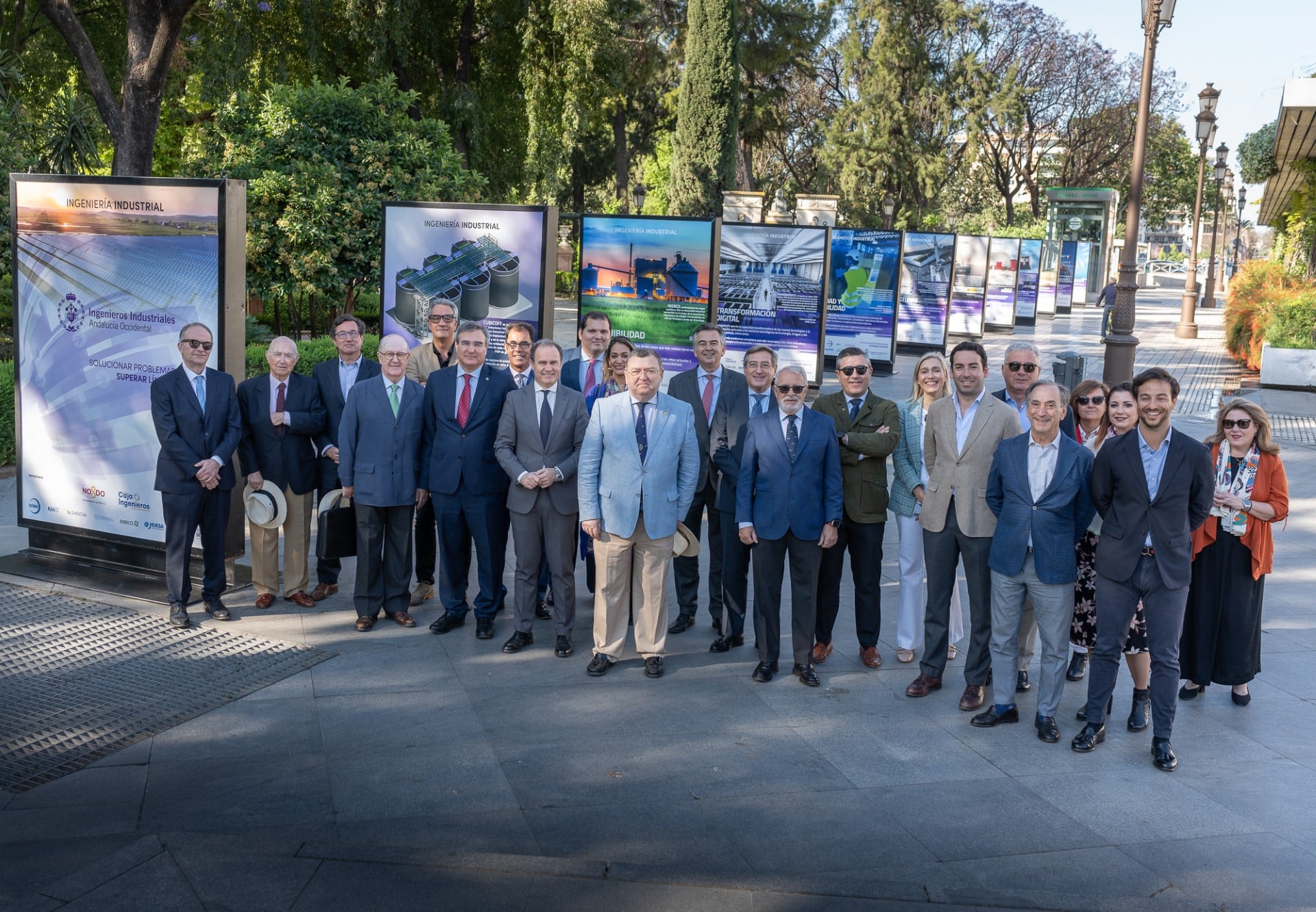 Representantes de las empresas presentes en la muestra