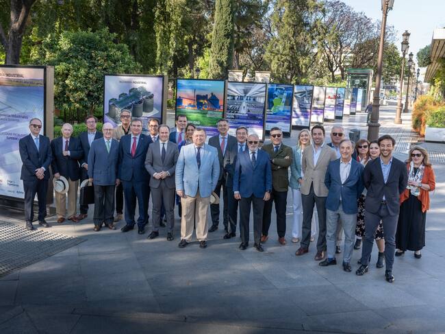 Representantes de las empresas presentes en la muestra
