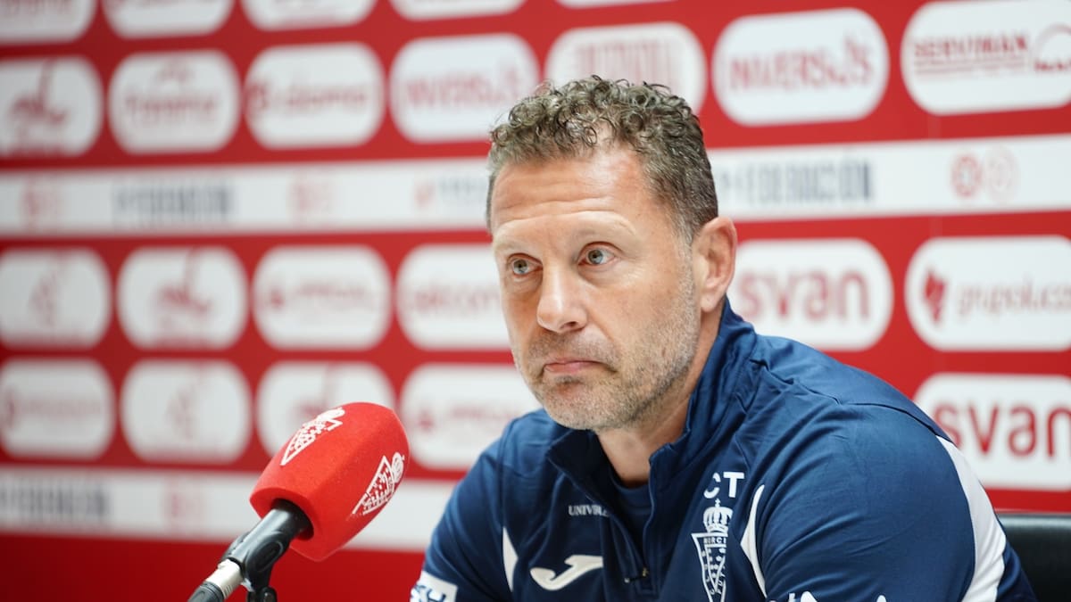 Curro Torres y su exigencia en el Real Murcia: “No voy a guardarme absolutamente nada pensando en otros partidos”