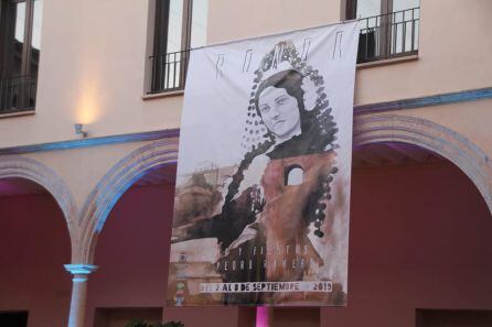 El cartel anunciador de la feria es obra de la artista sevillana Irene Dorado