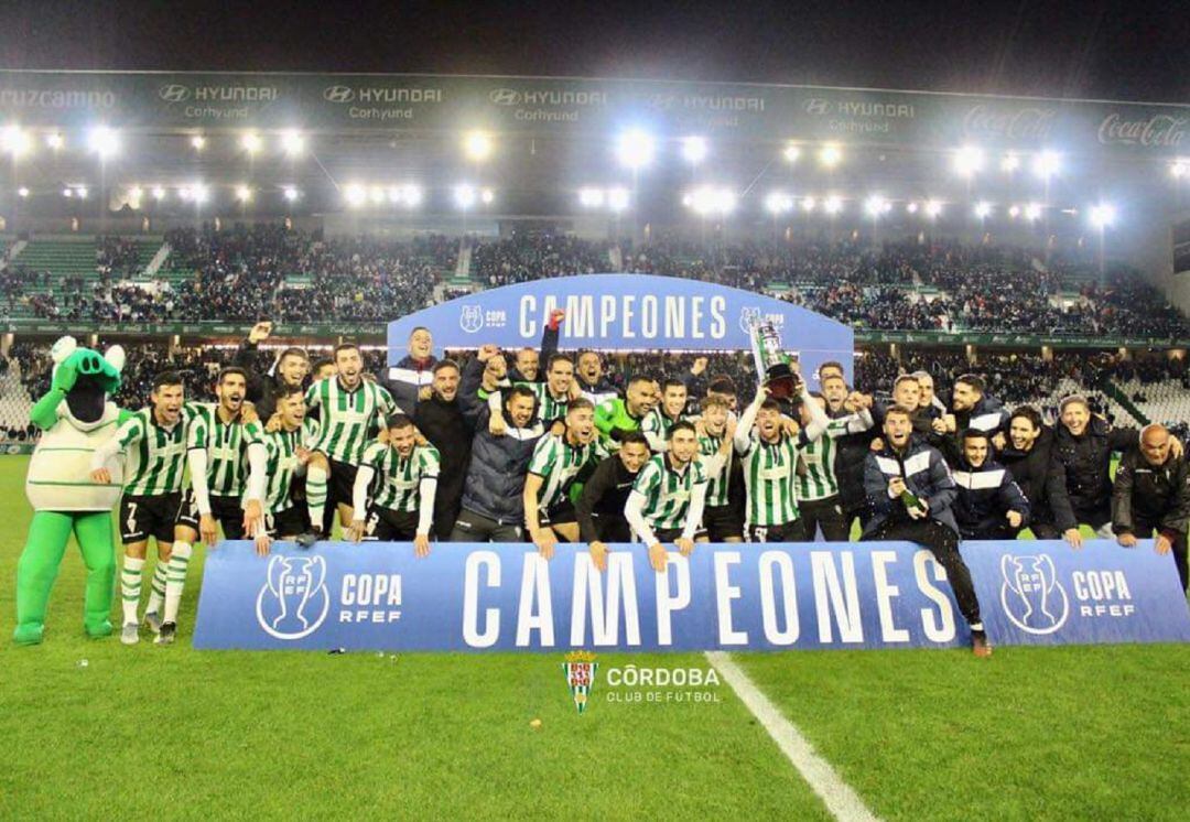 Celebración del equipo