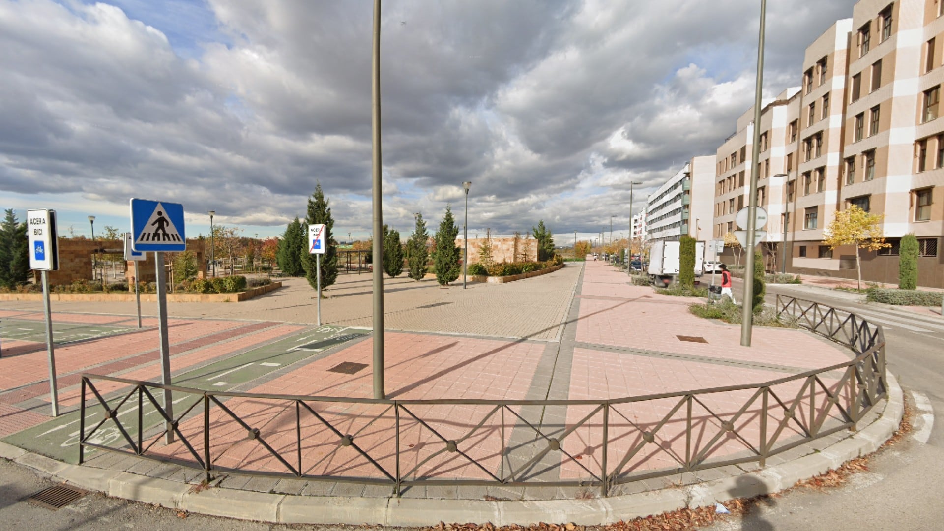 El barrio de Los Molinos en Getafe, junto a la estación de El Casar