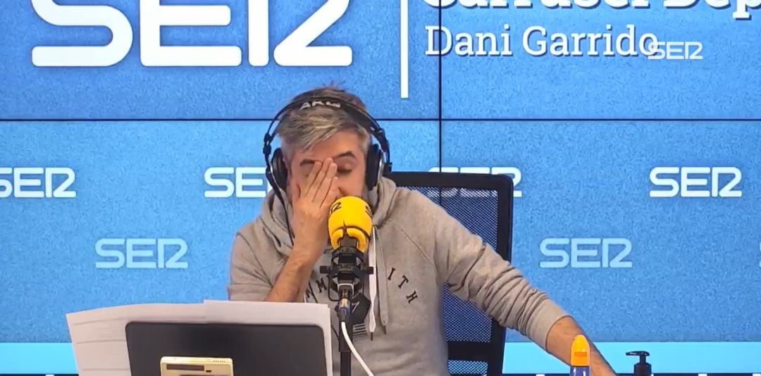 Dani Garrido, emocionado tras recibir la felicitación en directo de José Ángel Iribar