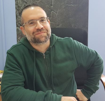 Álvaro Ariza, jefe de estudios de la Escola Superior de Conservación e Restauración de Bens Culturais de Galicia