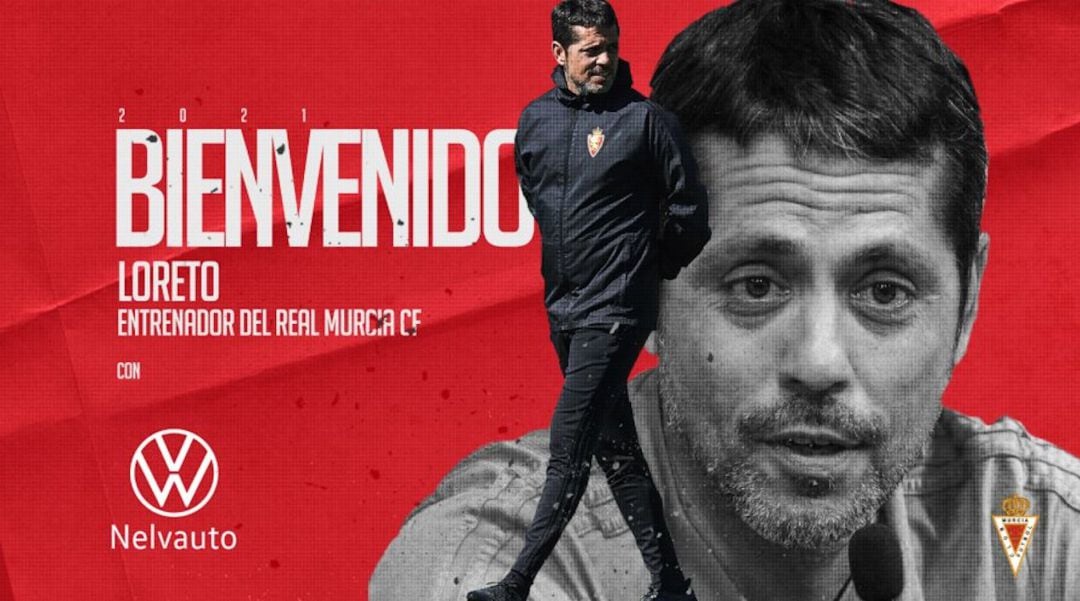 Loreto, nuevo entrenador del Murcia