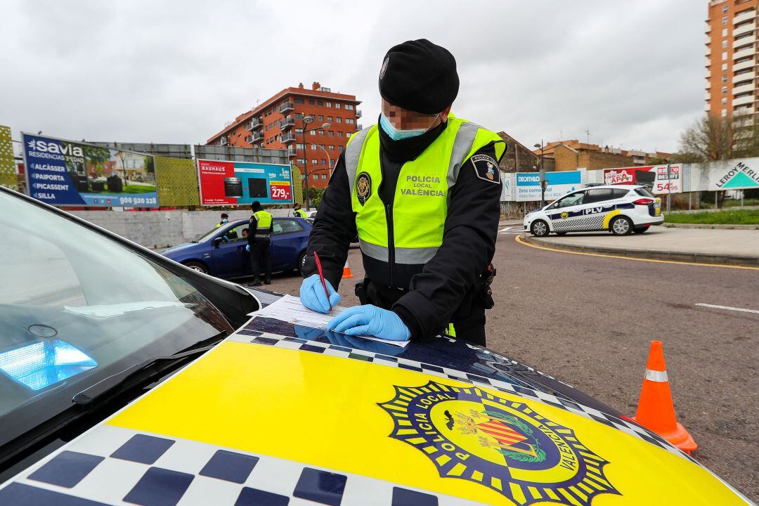 Policía Local de València en una foto de archivo