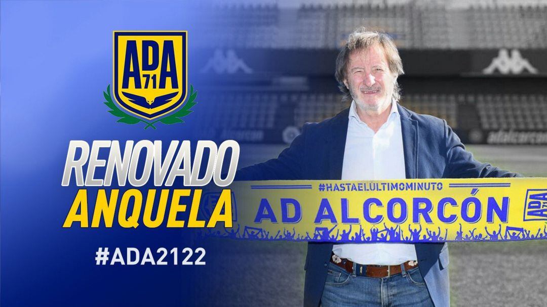 Juan Antonio Anquela, entrenador del Alcorcón