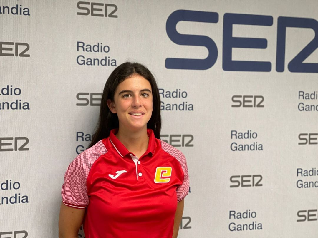 Paula Benito, deportista de béisbol de Gandia 