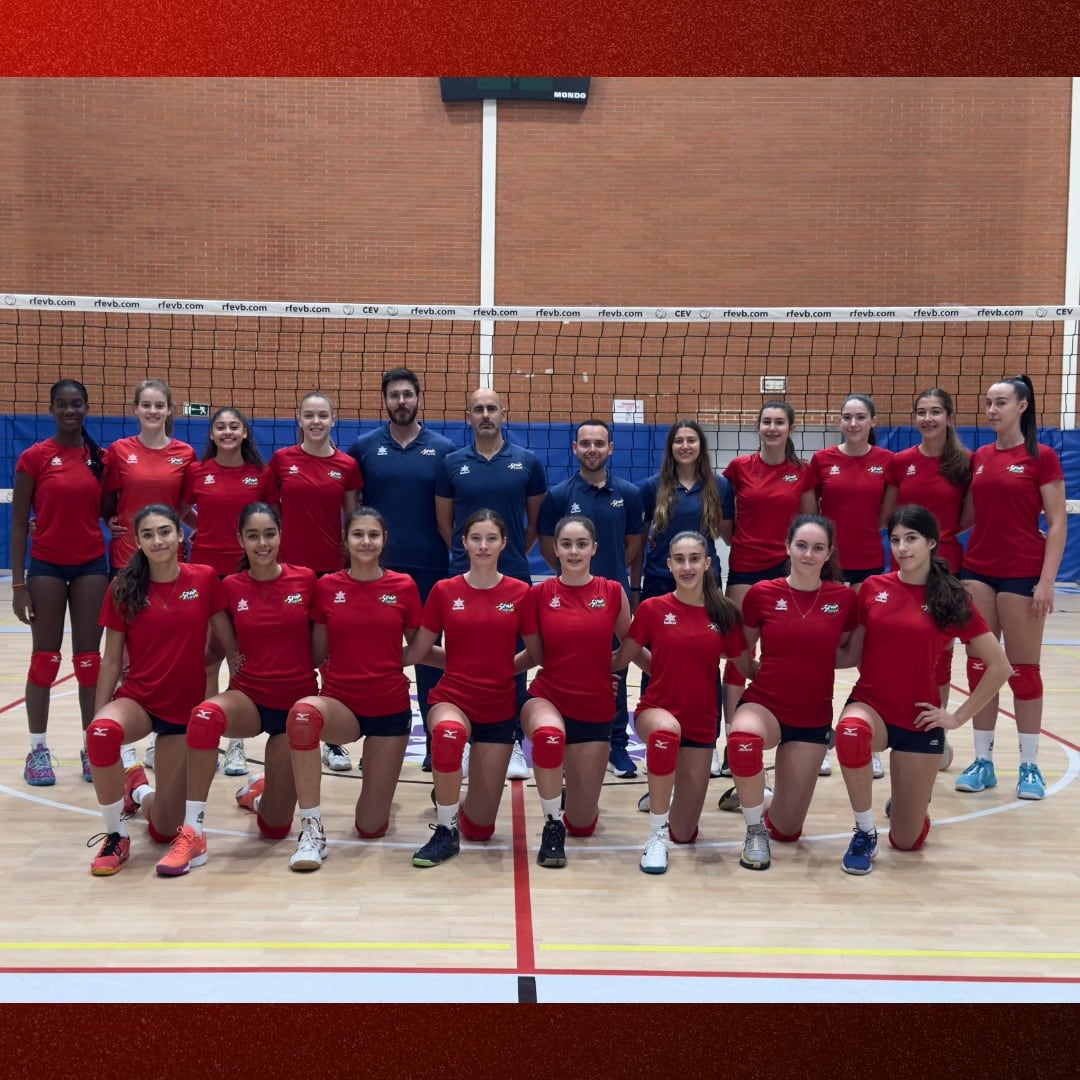 Selección española sub 15 de voleibol (Foto: RFEVB)