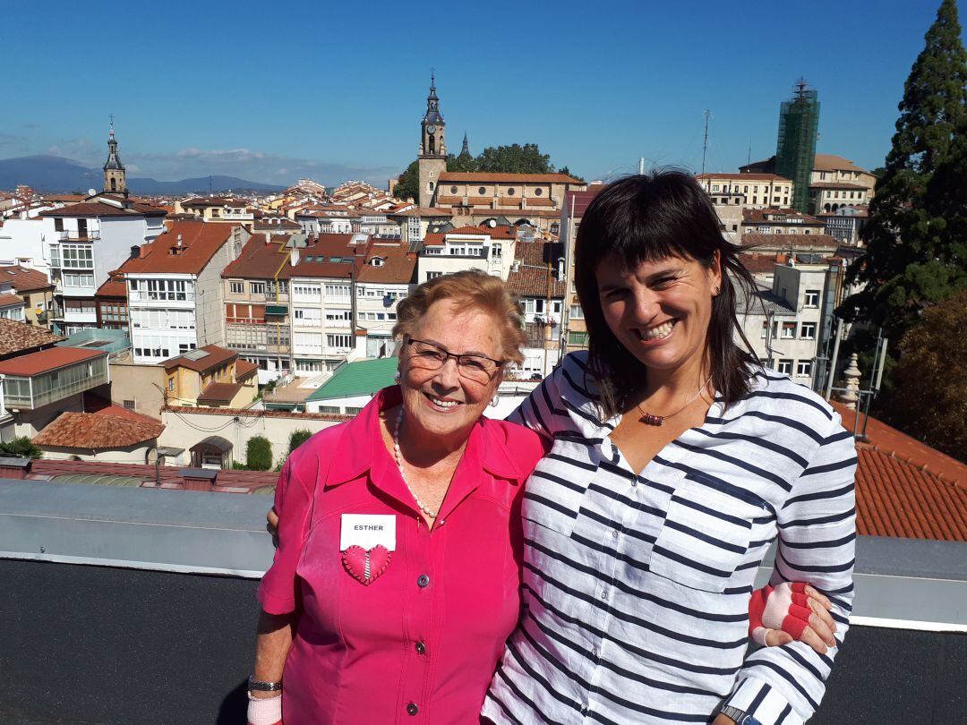 Esther González y Raquel Villarreal. Centros Socioculturales de Mayores