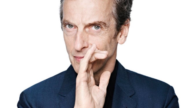 Fotografía promocional de Peter Capaldi, el nuevo Doctor Who