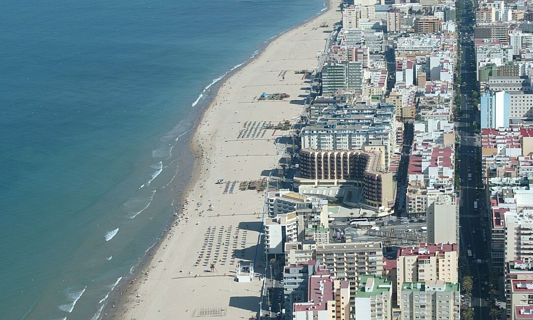 Foto aérea de Cádiz