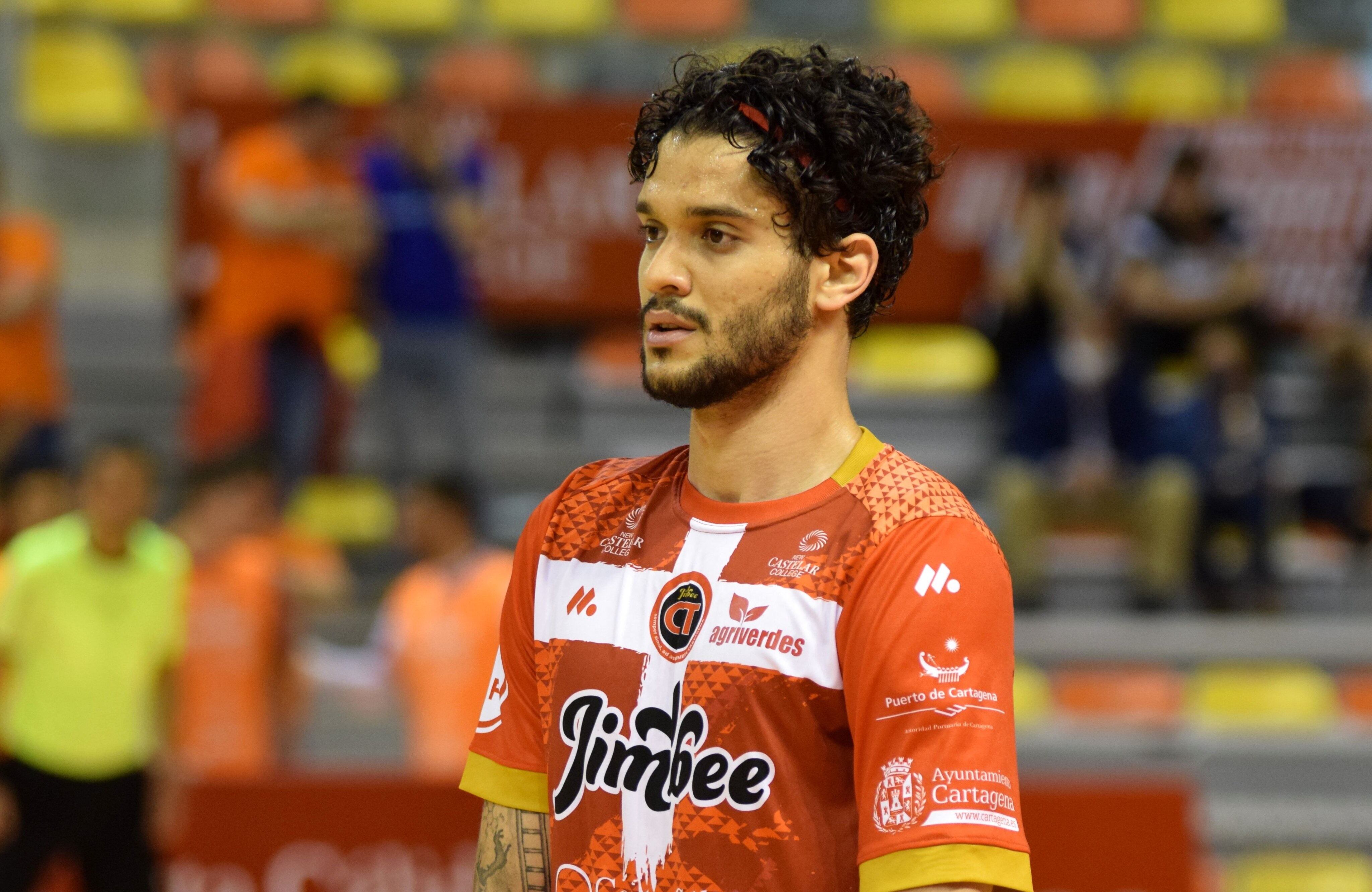 Lucao durante el partido del martes ante Valdepeñas