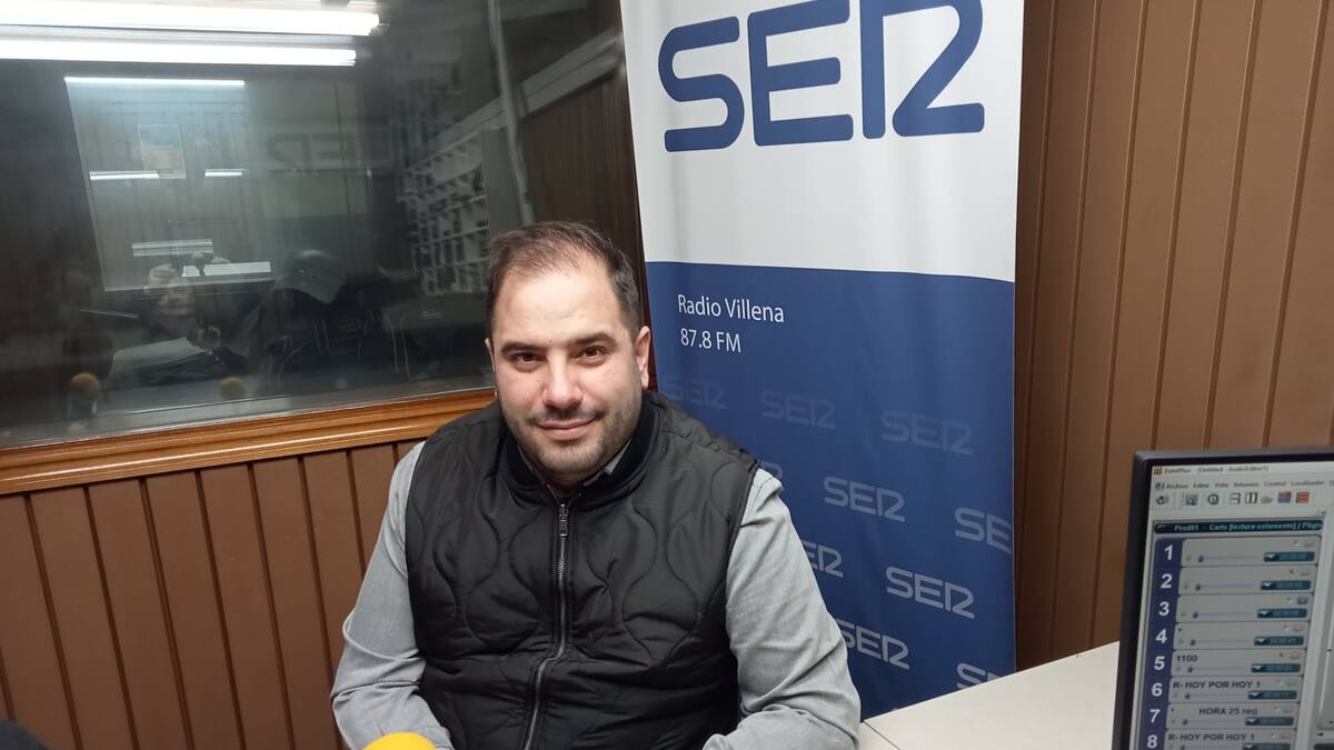 Javier Martínez, concejal de obras de Radio Villena SER