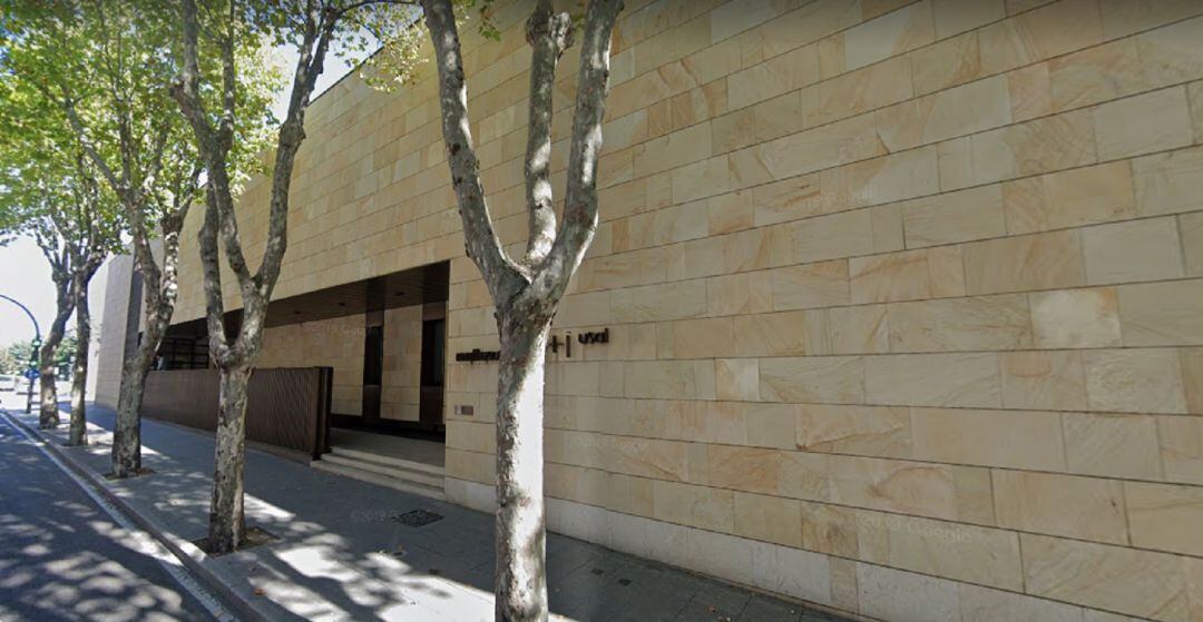 Fachada del edificio I+D+I de la Universidad de Salamanca