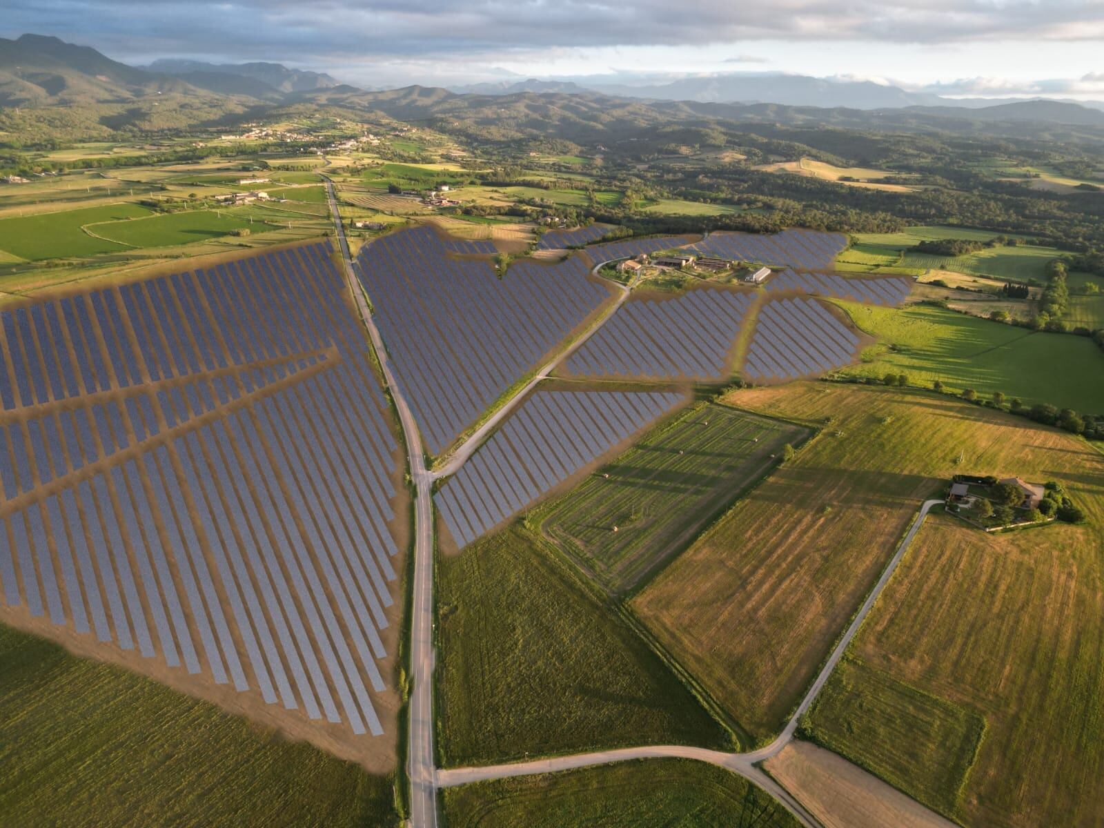 Foto muntatge del macroparc de Navata