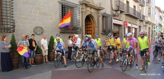 Prueba ciclista de "La Republicana" desde Jaca