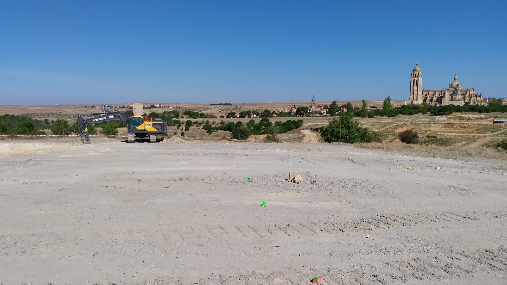 Se inician las obras de urbanización para la ampliación del Hospital de Segovia