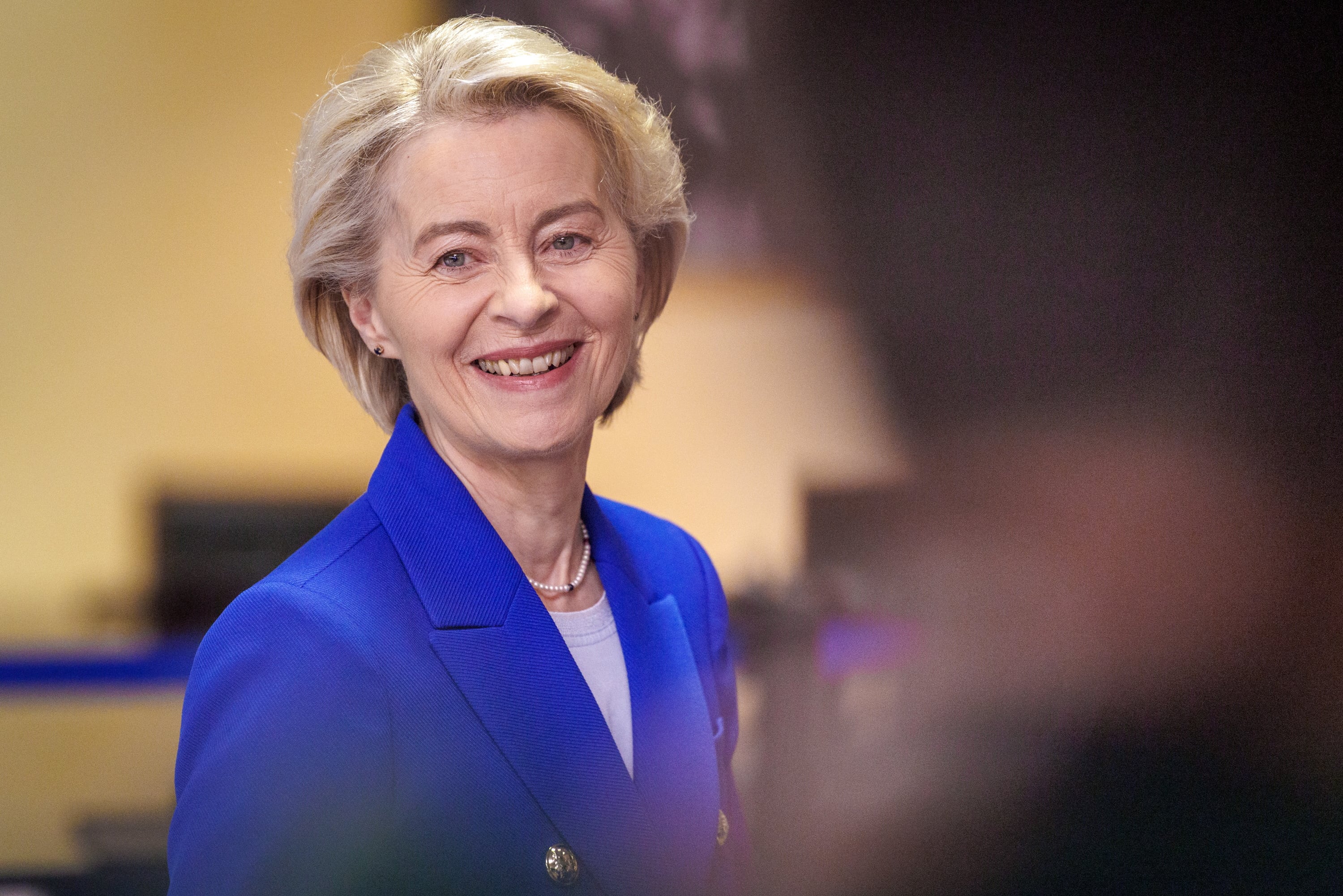 La presidente de la Comisión Europea, Ursula von der Leyen