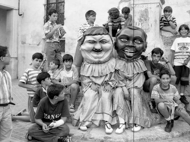 Una de las imágenes del libro ‘Gegants i cabets. Més de trenta anys de fotografia’