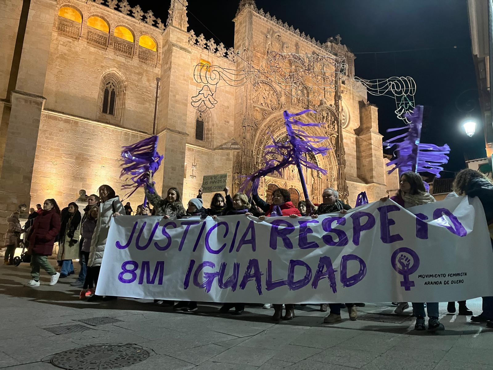 Manifestación 8M Aranda 2025