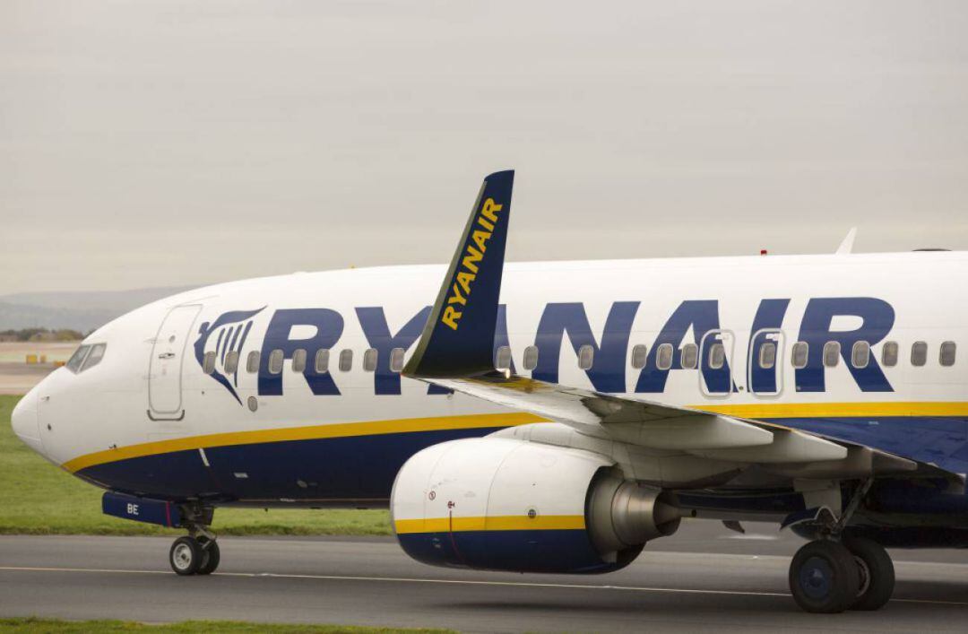 Avión de Ryanair