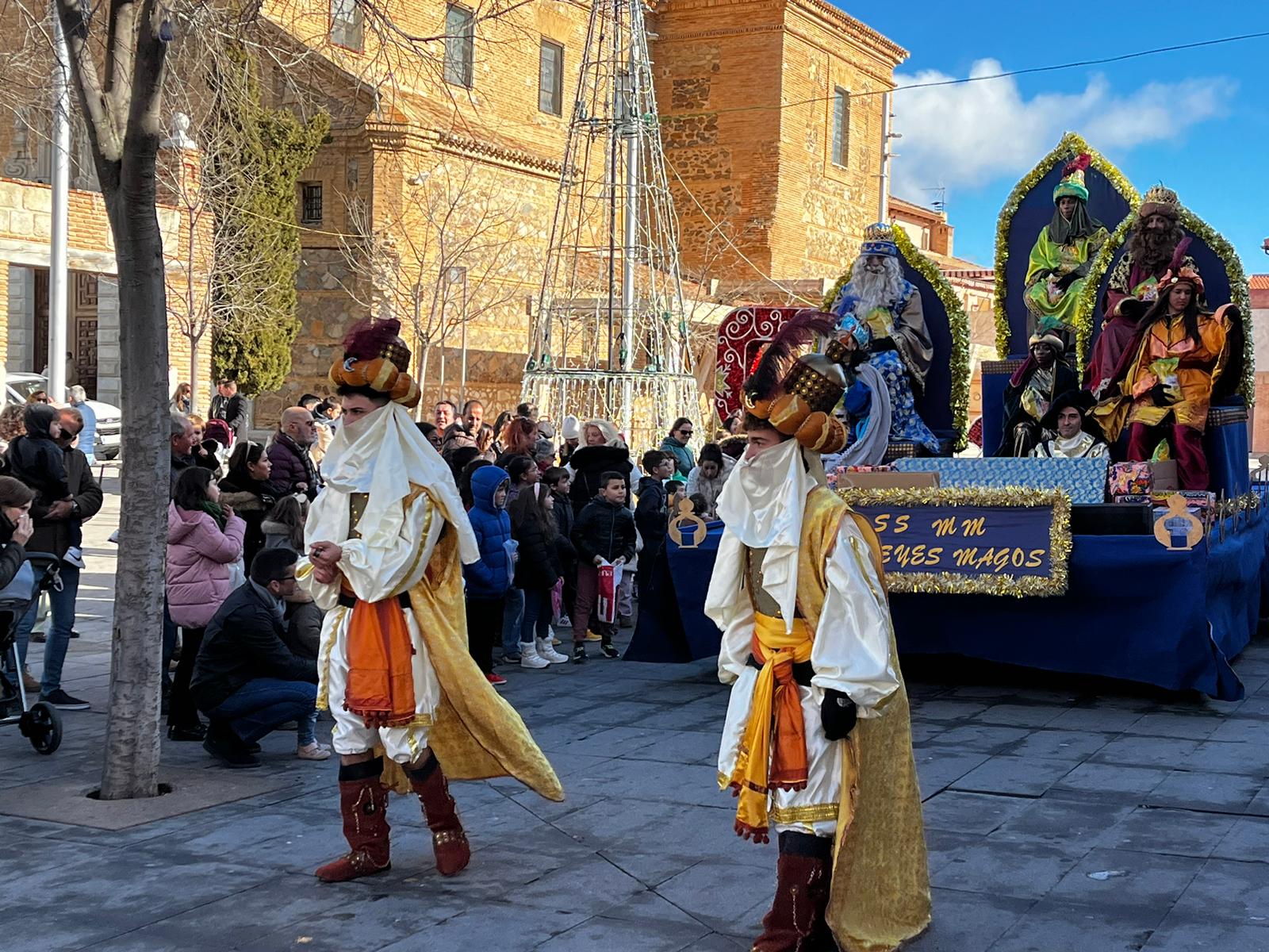 Imagen de la Cabalgata de Reyes en Burguillos de Toledo