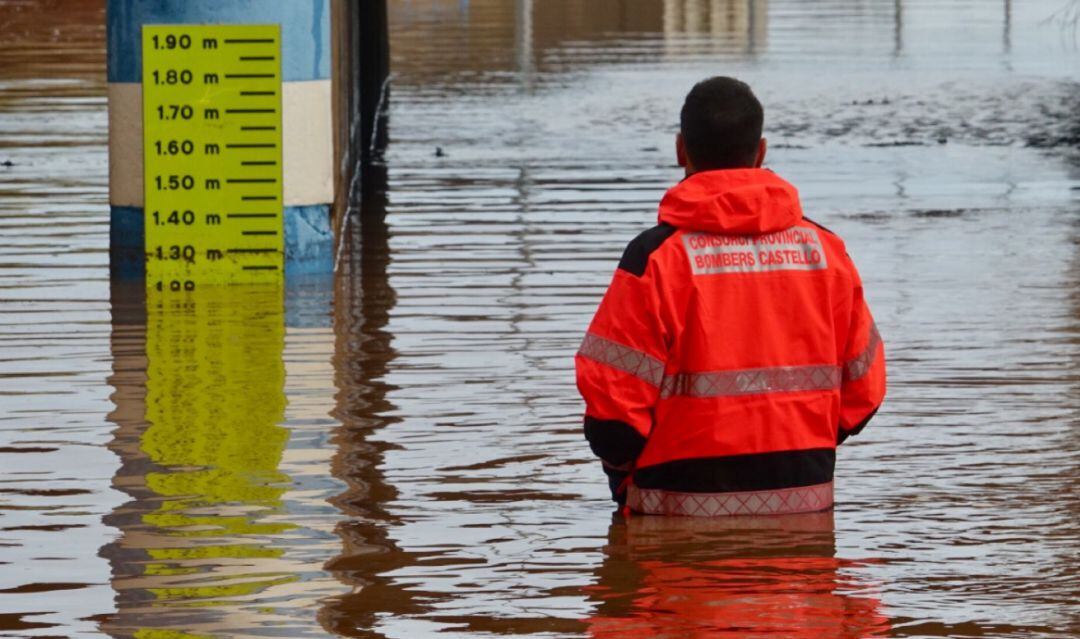 Imágenes de las precipitaciones en Nules