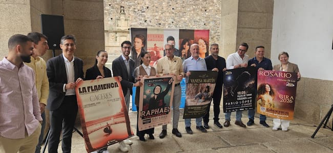 Presentación del festival 'Monumental Cáceres'