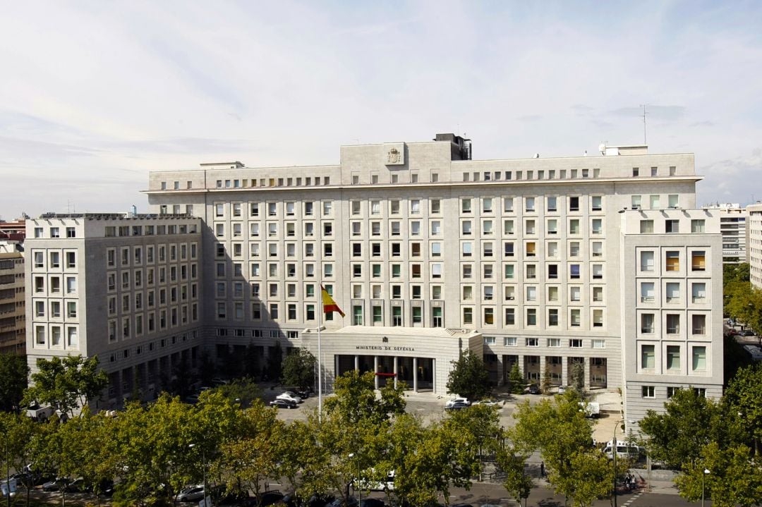 Exteriores del Ministerio de Defensa en Madrid.