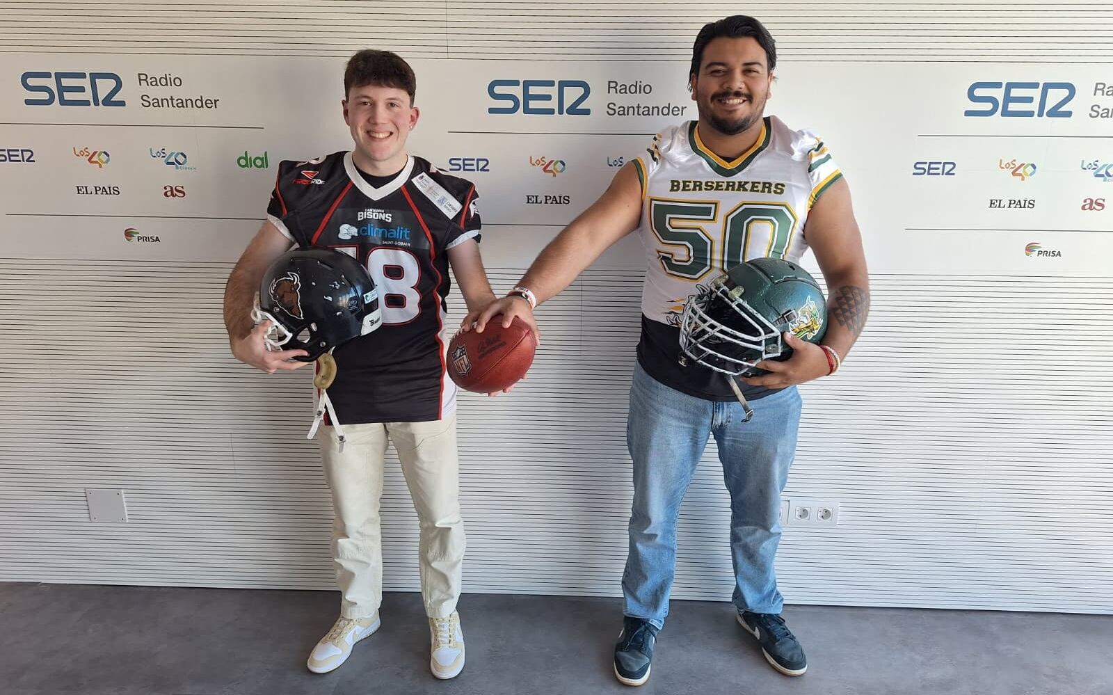 Iker Ortiz y Diego González.