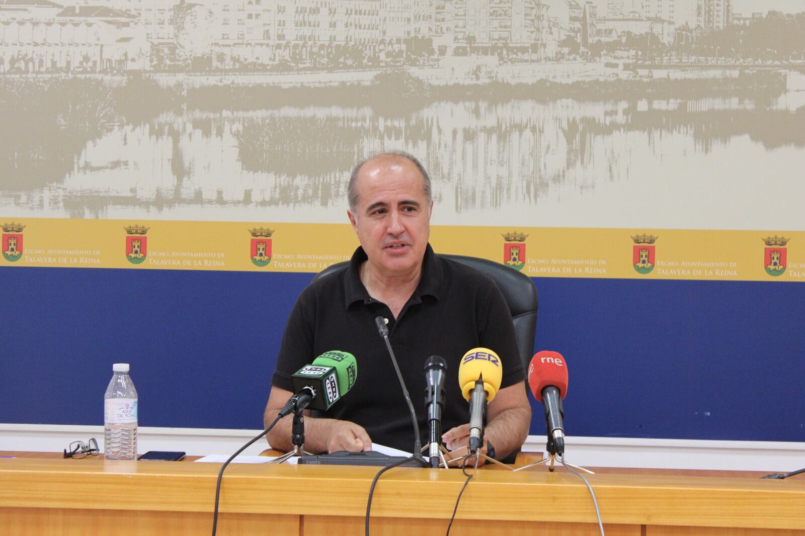 Jesús García Barroso, portavoz del equipo de gobierno en el Ayuntamiento de Talavera de la Reina.