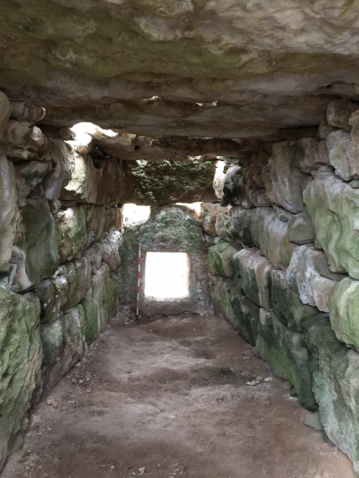 Interior de una de las navetas