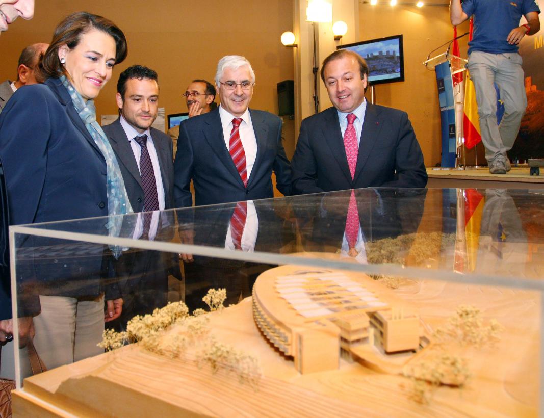 Primer proyecto presentado del Parador de Turismo de Molina de Aragón, en 2010