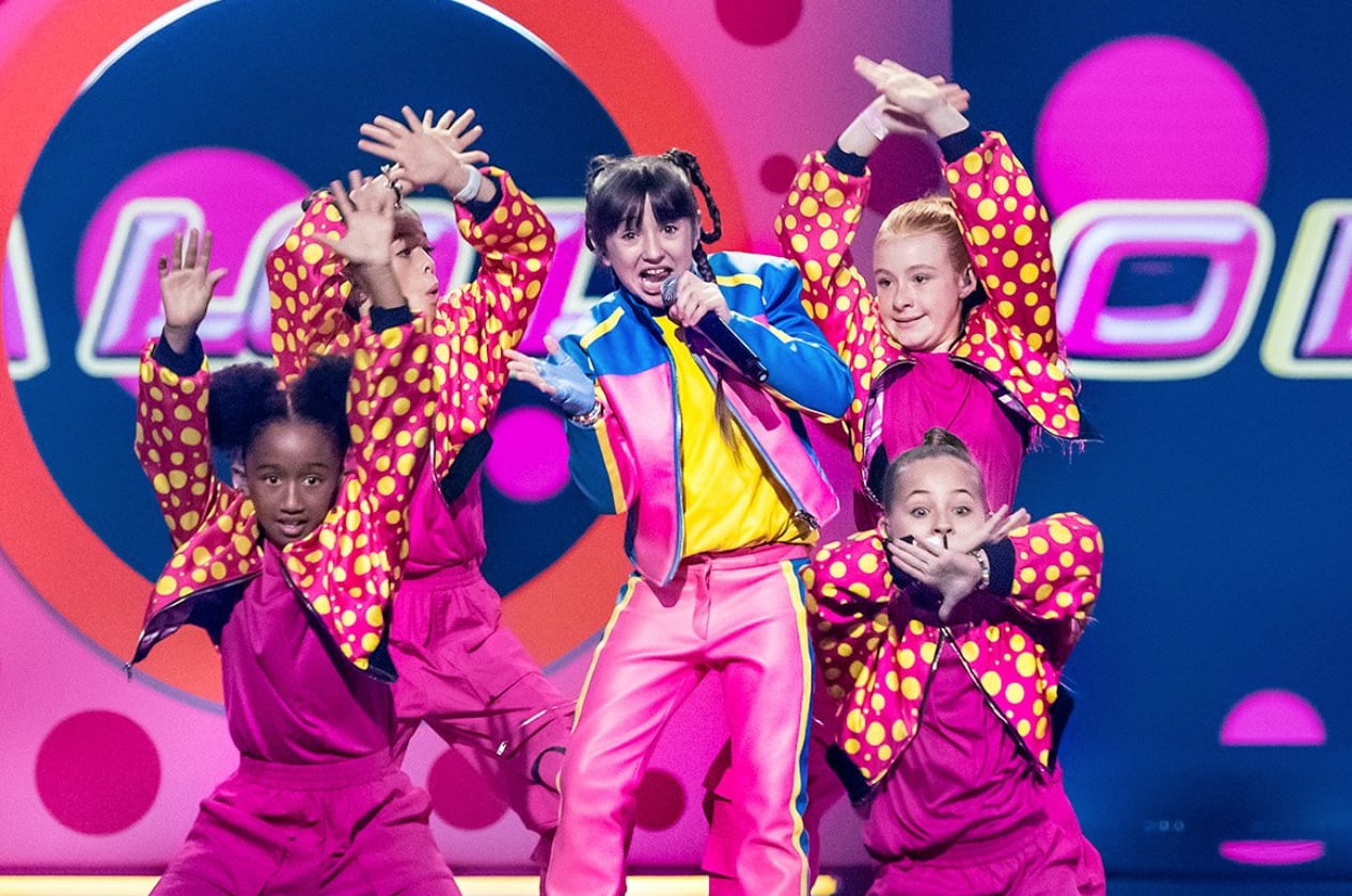 Chloe DelaRosa en Eurovisión Junior 2024