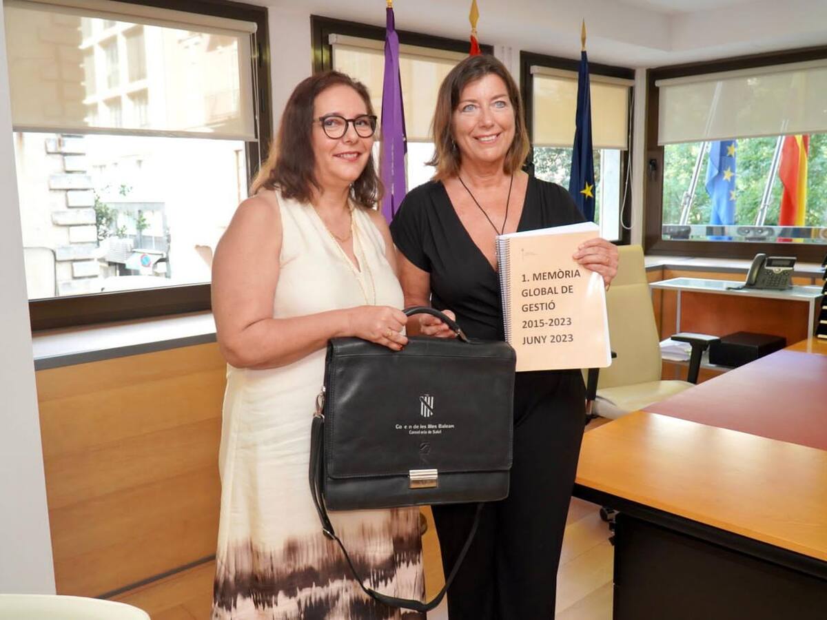 Manuela García, nueva consellera de Salud: "Mejorar la situación sanitaria de Ibiza es una de mis prioridades"