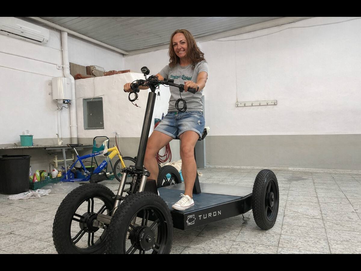 Revolución sostenible en el campo: nace en Cuenca el patinete todoterreno
